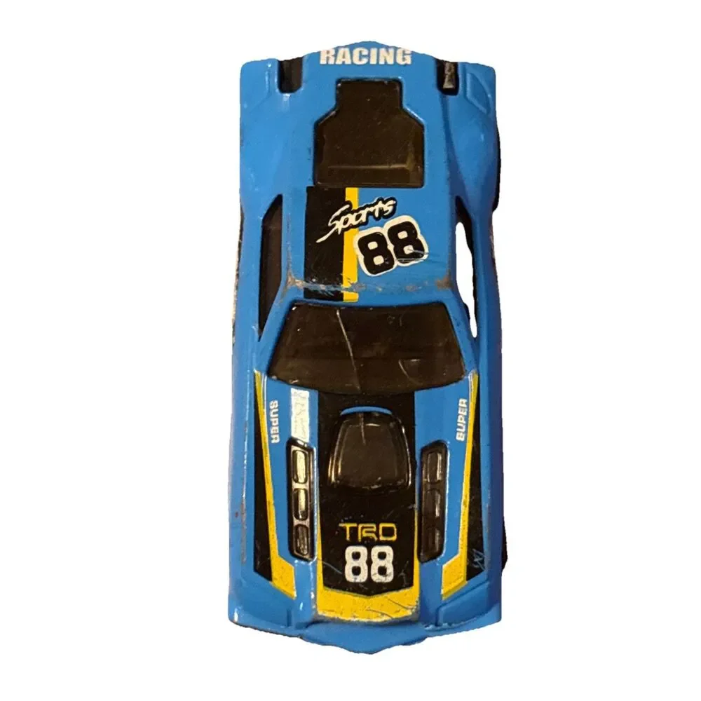 Unbranded Plastic Blue 1:64 Toyota TRD 88 Race Car